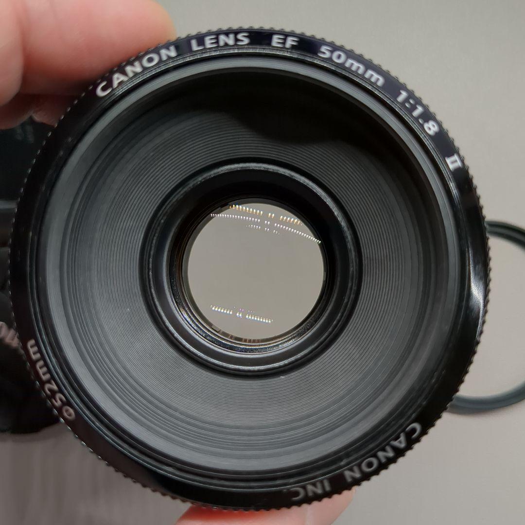 Canon 単焦点レンズ EF50mm F1.8 II フルサイズ対応