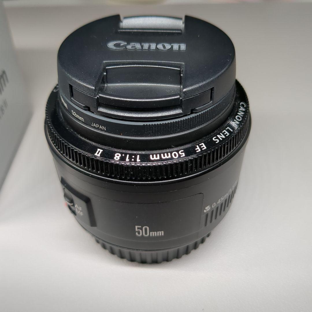 Canon 単焦点レンズ EF50mm F1.8 II フルサイズ対応