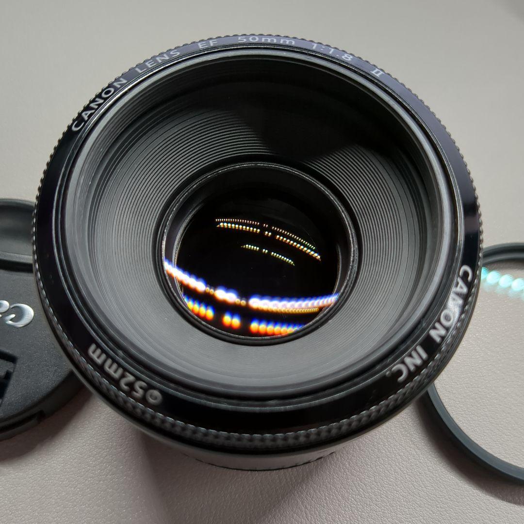 Canon 単焦点レンズ EF50mm F1.8 II フルサイズ対応