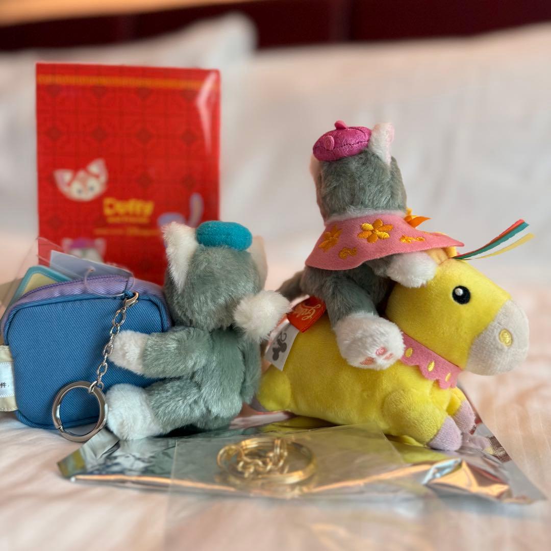 【正規品】香港ディズニー　2026春節　ジェラトーニ ランダムキーチェーン