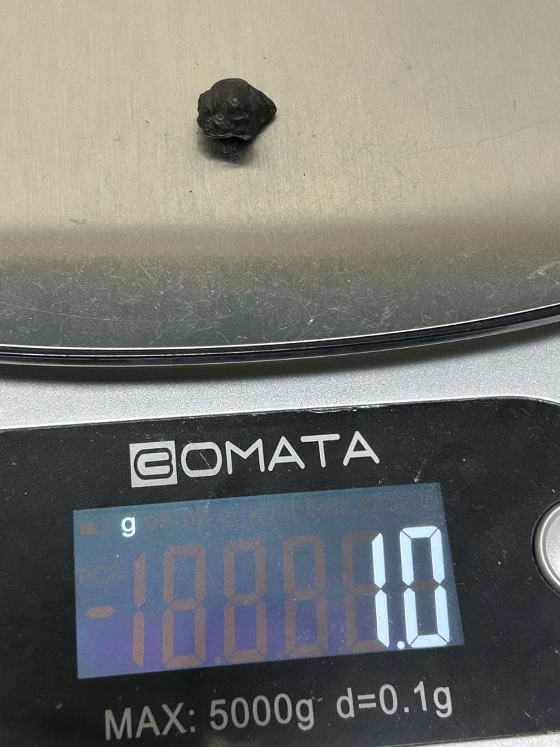 石質　隕石　NWA 16000　原石　炭素質　コンドライト　C3-ung　1g