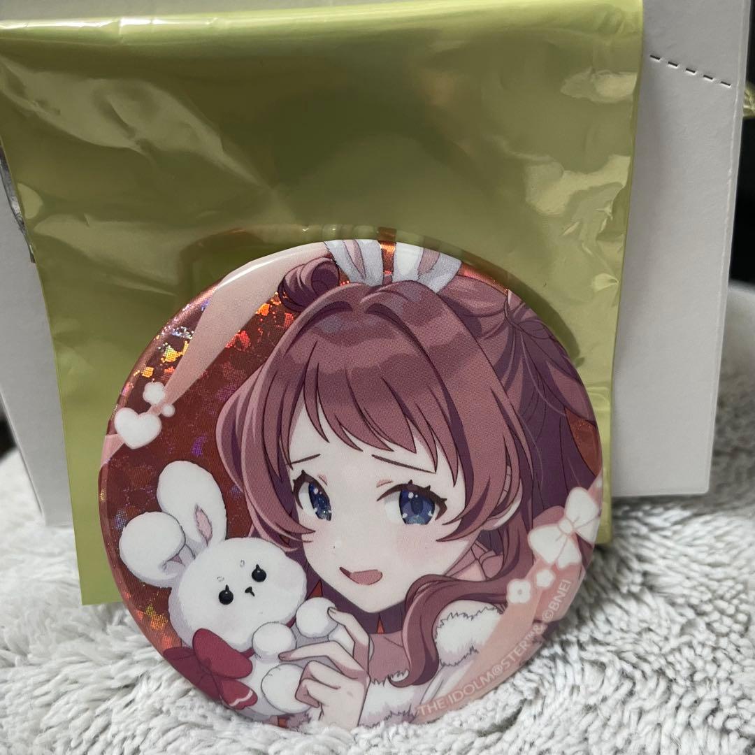 学園アイドルマスター GiGO BOX購入特典 ホログラム缶バッジ 花海咲季