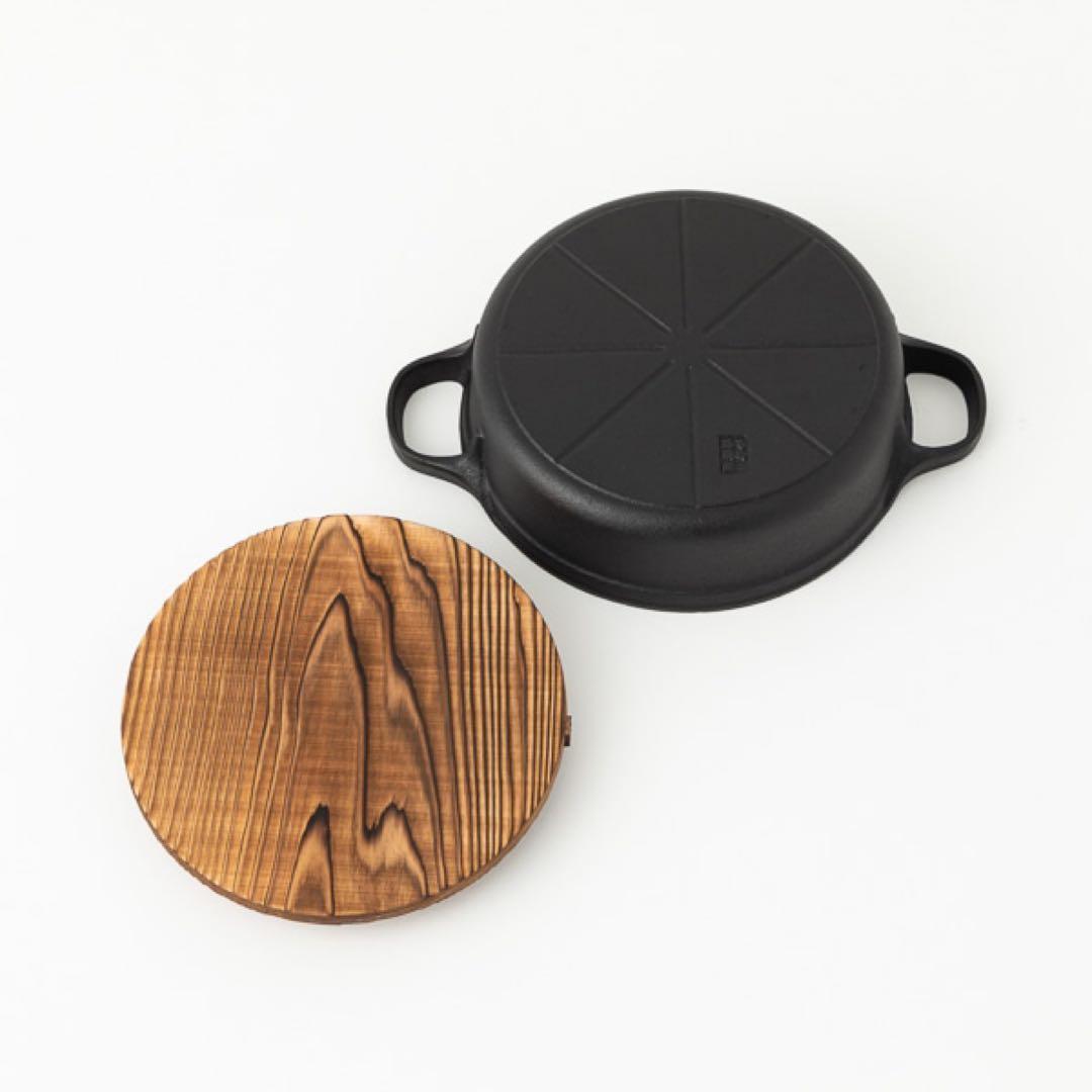 新品　OIGEN 及源 すき焼ぎょうざ兼用 鉄鍋