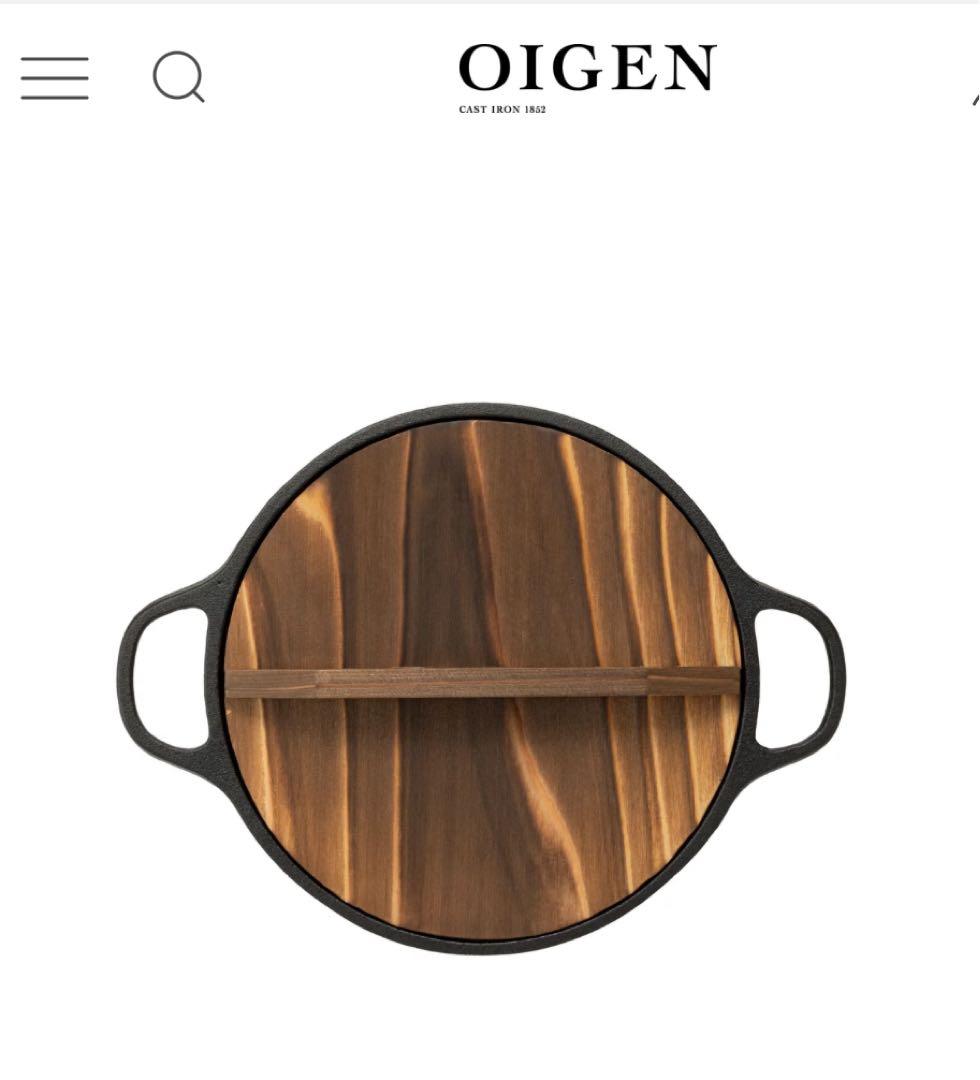 新品　OIGEN 及源 すき焼ぎょうざ兼用 鉄鍋