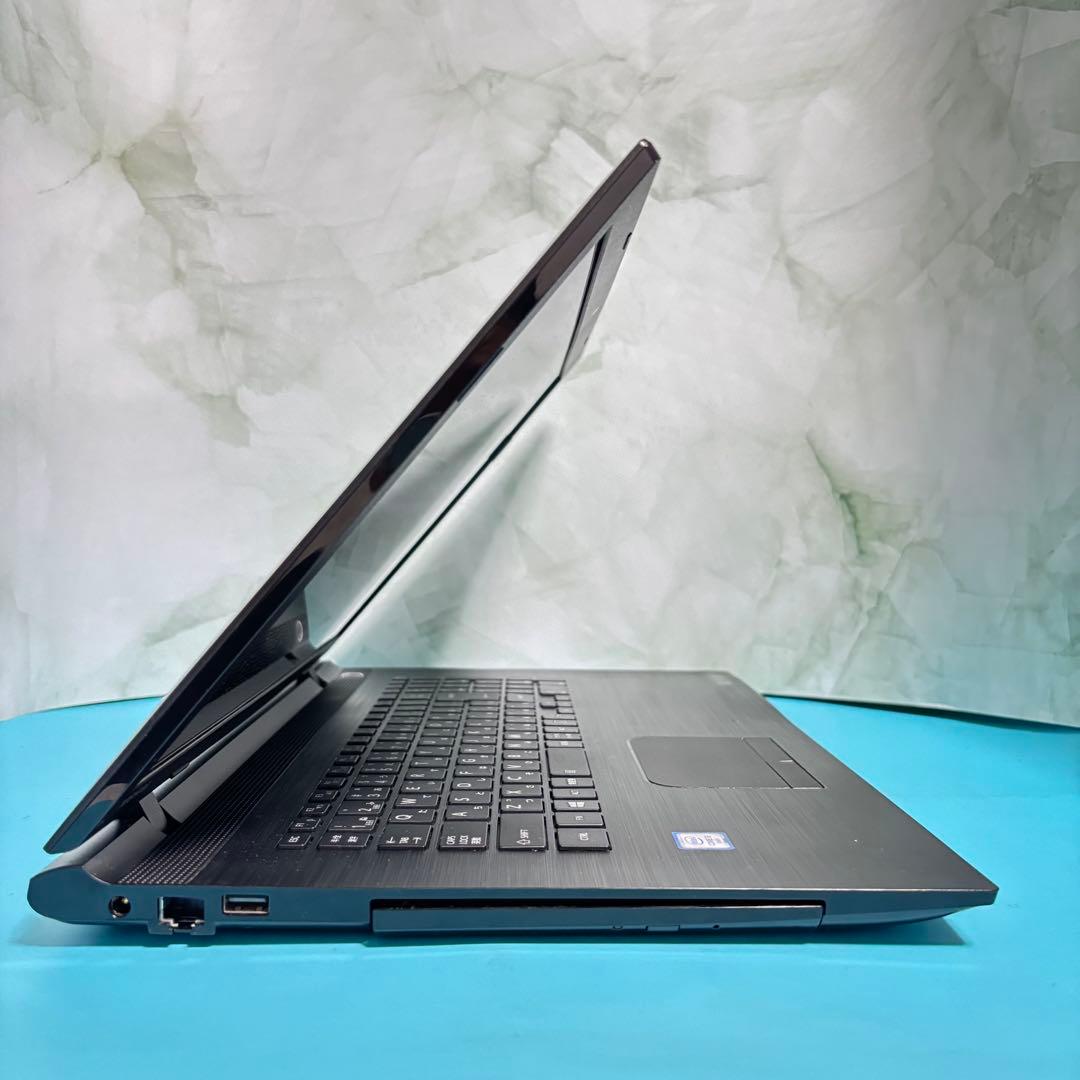 全機能◎バッテリー◎大画面！東芝SSDノートPC メモリ8GB オフィス付！