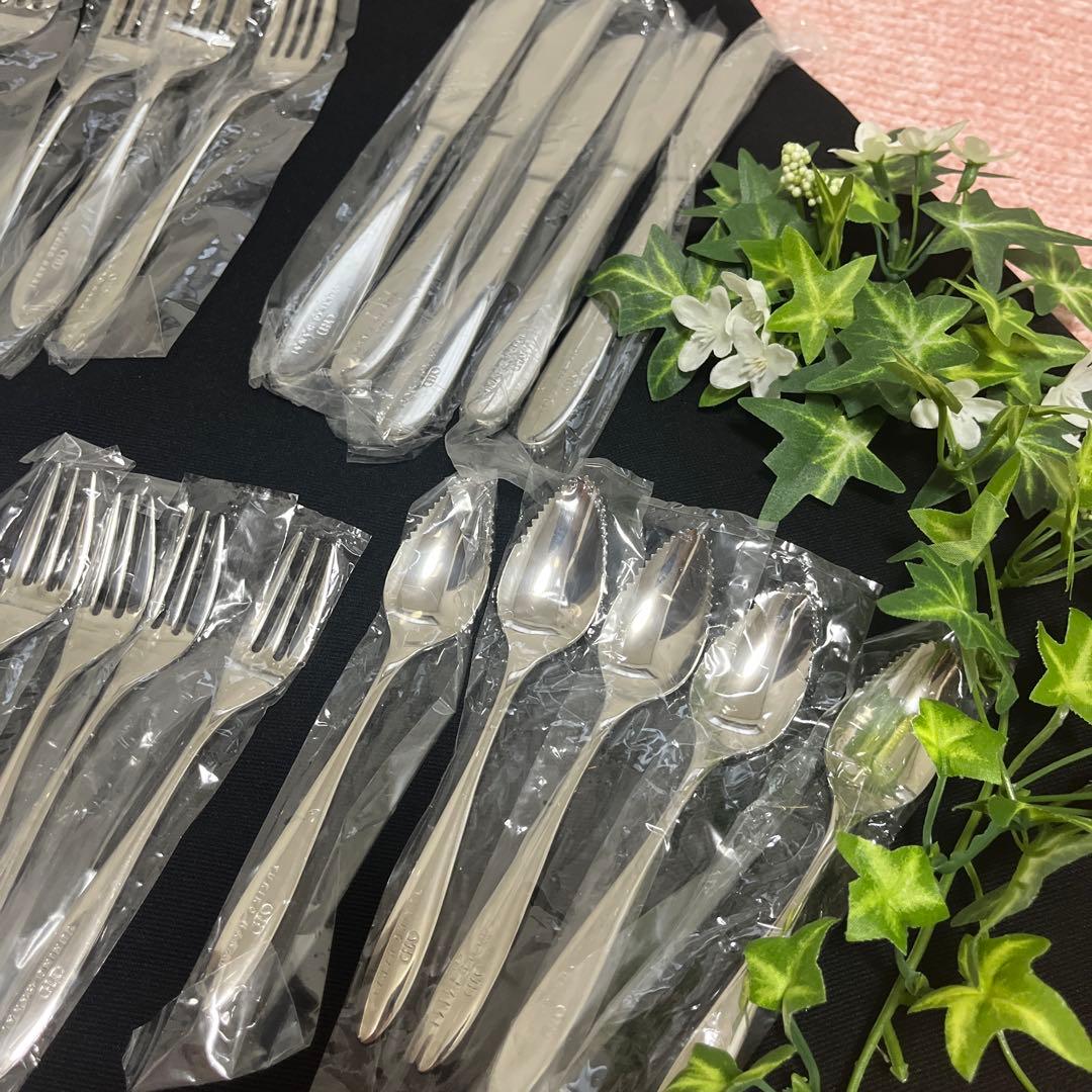 【新品】　YUKIKO HANAI 花井幸子　飾器　カトラリー38本セット