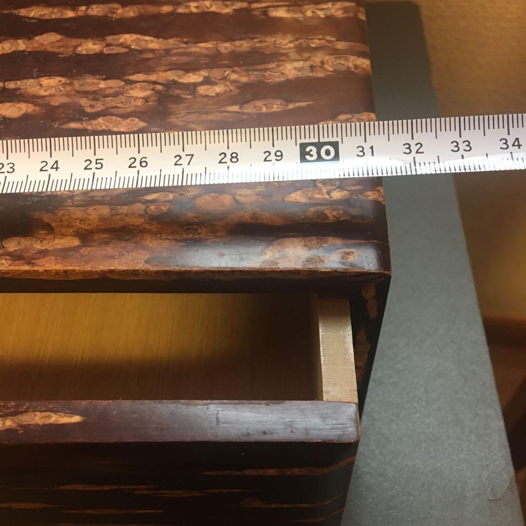 樺細工　引き出し　伝統工芸　アンティーク