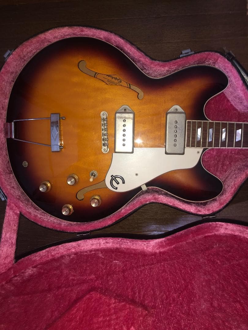 エピフォン サンバースト ギター　CASINO SB