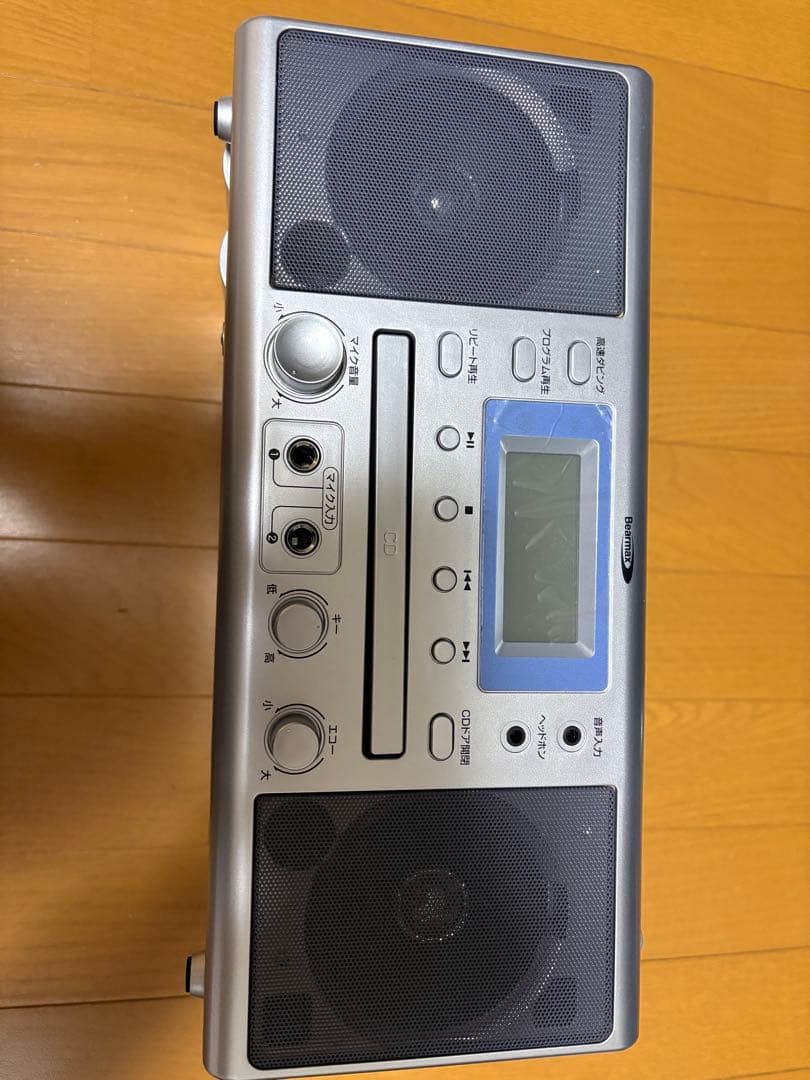 クマザキエイム カラオケCDダブルラジカセ WUTA ウータ KCR-207S