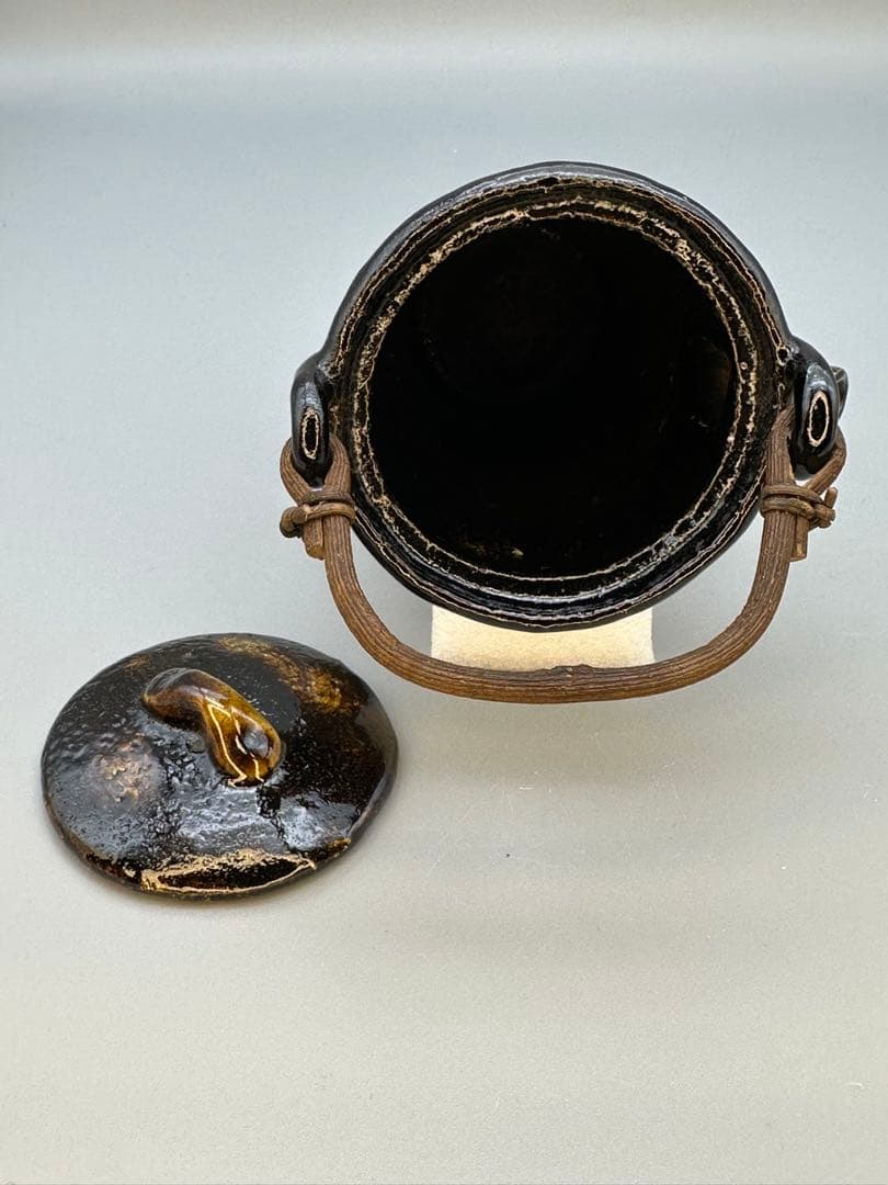 陶器　酒器　京　神楽岡焼　酒次