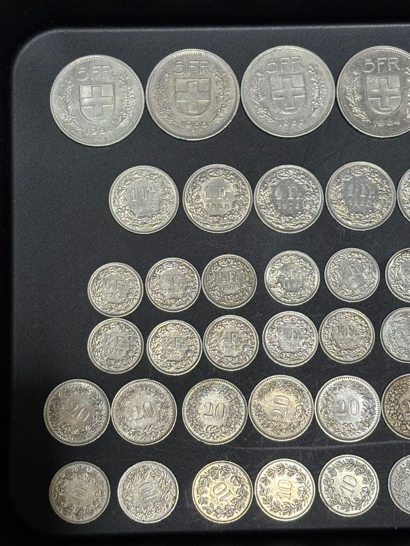 スイス　フラン　硬貨まとめ　外国