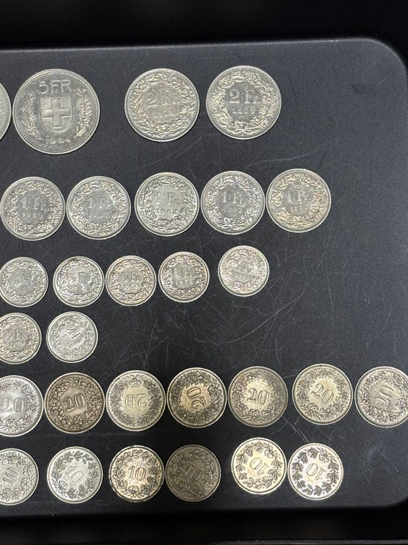 スイス　フラン　硬貨まとめ　外国