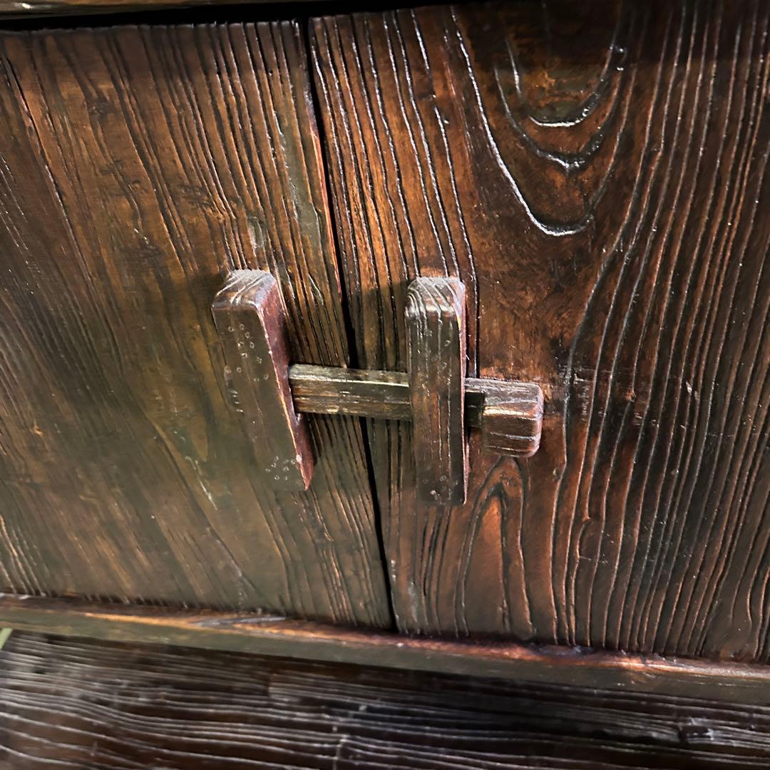 CK8★民芸家具★ 飾り棚 キャビネット 小物入 アンティーク レトロ 家具
