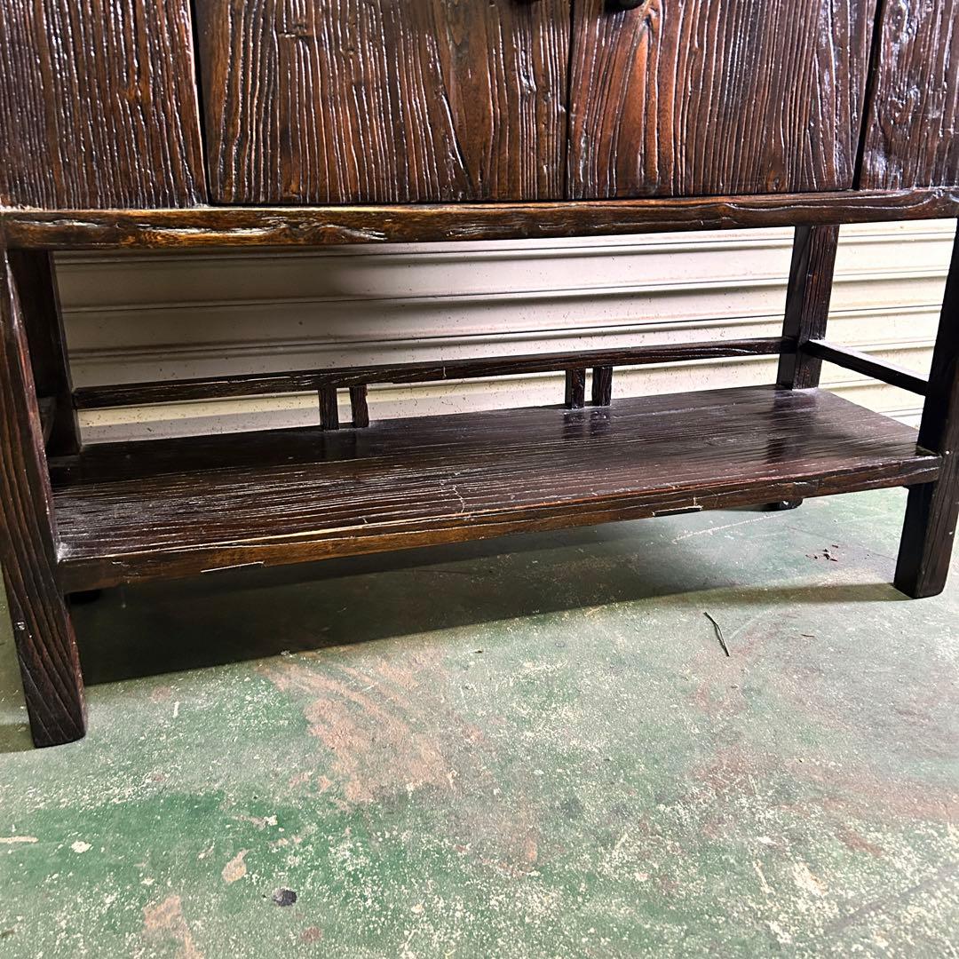 CK8★民芸家具★ 飾り棚 キャビネット 小物入 アンティーク レトロ 家具