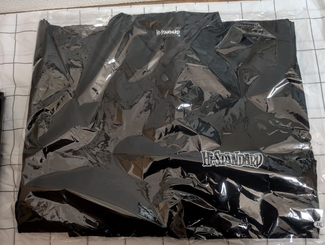 Hi-STANDARD ロゴ コーチジャケット ブラック XXL