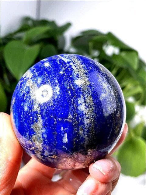 ◆AAA級天然ラピスラズリ丸玉YT10O1/139O25C