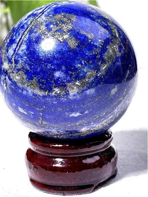 ◆AAA級天然ラピスラズリ丸玉YT10O1/139O25C