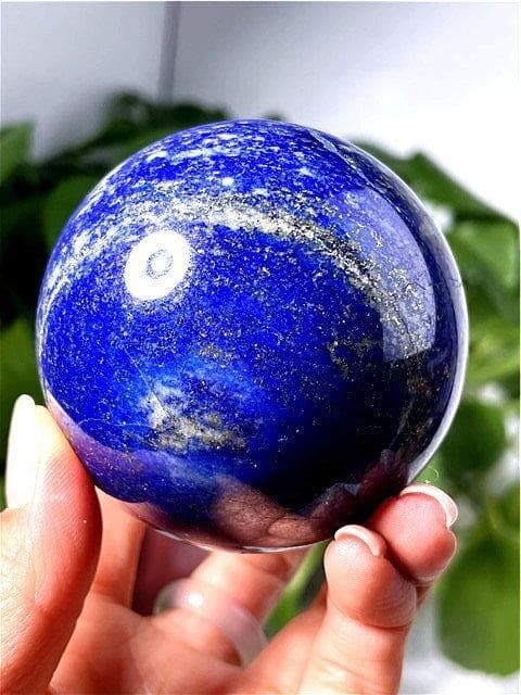 ◆AAA級天然ラピスラズリ丸玉YT10O1/139O25C