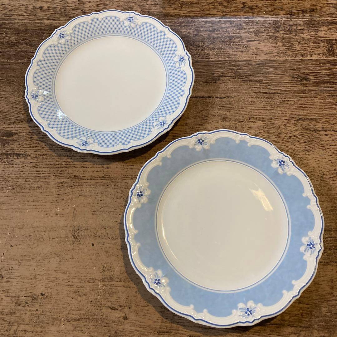 【新品シール付きお箱入】フッチェンロイター エステール プレート 21cm ペア