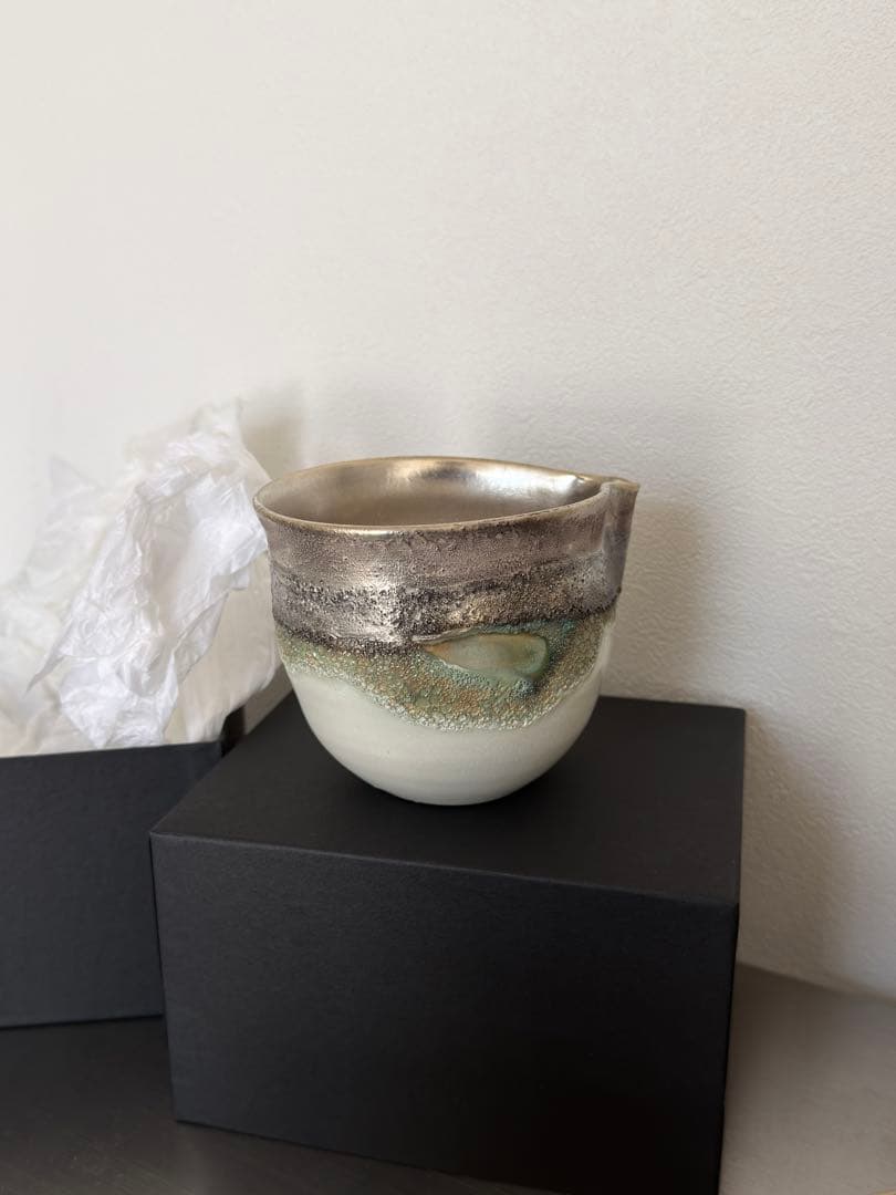 福村龍太さんの銀彩片口Ryuta Fukumura 銀彩 片口 酒器