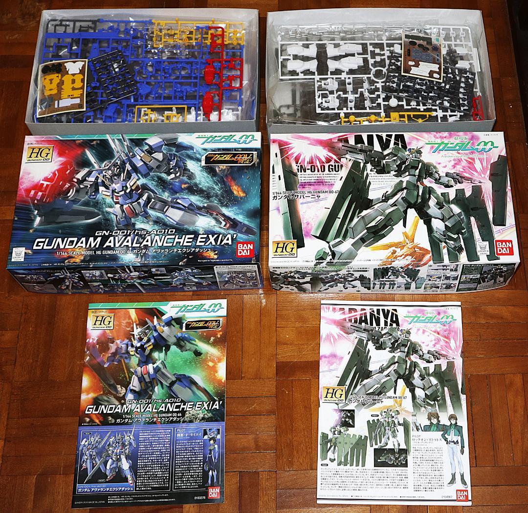 ガンプラ HGガンダムOO（ダブルオー） 10点セット（新品・未組立）