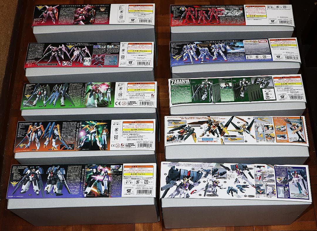 ガンプラ HGガンダムOO（ダブルオー） 10点セット（新品・未組立）