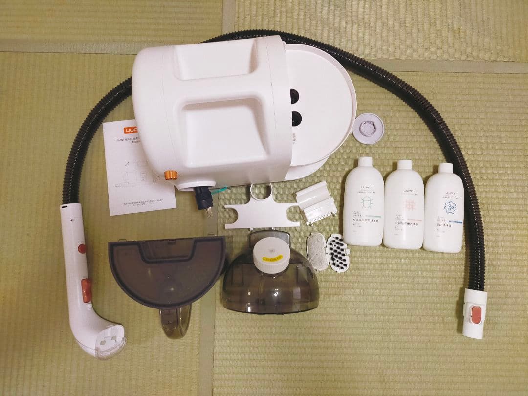 ★専用洗浄液付★UWANT B200 ユワント スチームリンサークリーナー