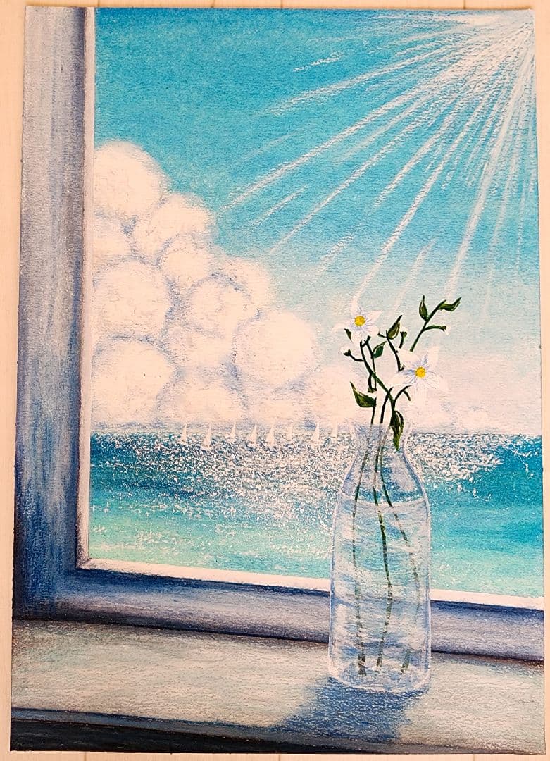 お客作品　絵画　風景画