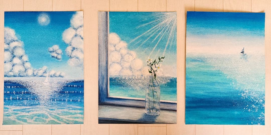 お客作品　絵画　風景画