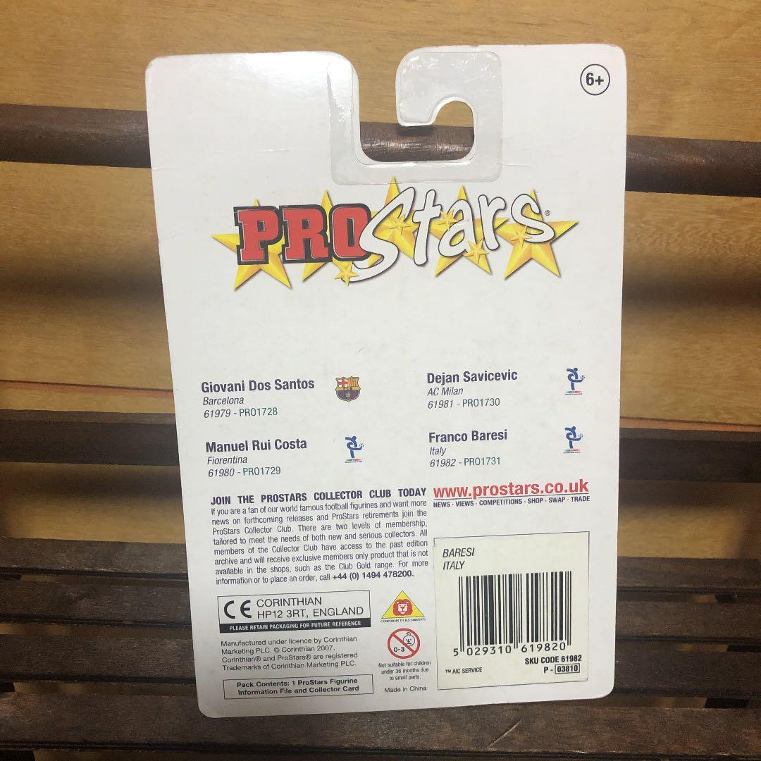 225★サッカー★franco baresi★prostars★フィギュア