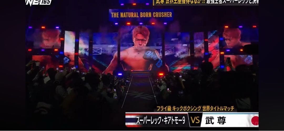 ONE165 武尊 スーパーレック直筆サイン MMAグローブ ポスター Tシャツ