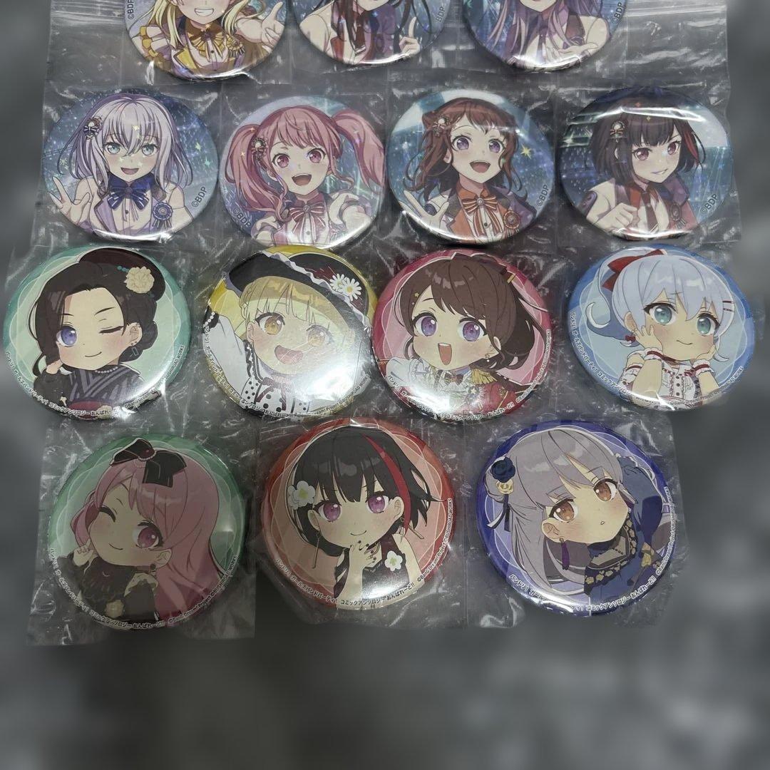 BanGDream 缶バッジ 14個セット
