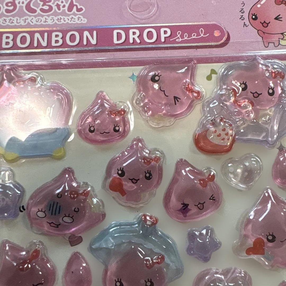 【正規品】ボンボンドロップシール しずくちゃん 6枚セット クーリア