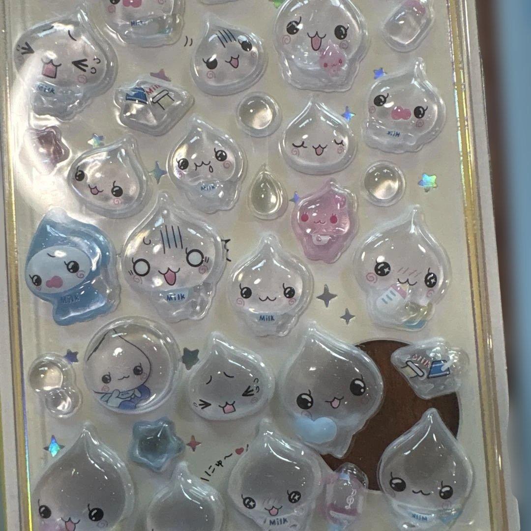 【正規品】ボンボンドロップシール しずくちゃん 6枚セット クーリア