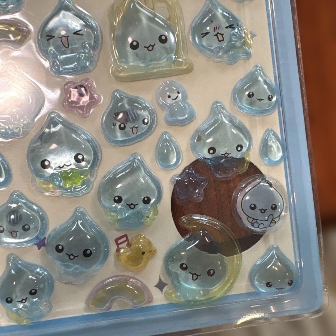 【正規品】ボンボンドロップシール しずくちゃん 6枚セット クーリア