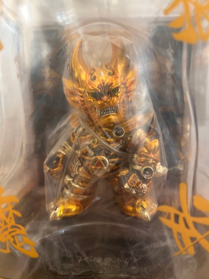 牙狼デフォルメ魔戒コレクション　黄金騎士ガロ　メッキver.