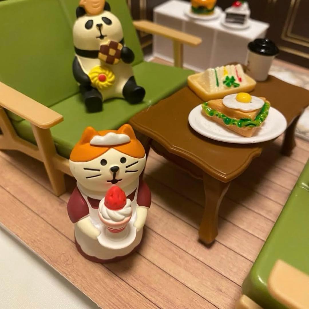 デコレ　コンコンブル decole concombre 喫茶店セット