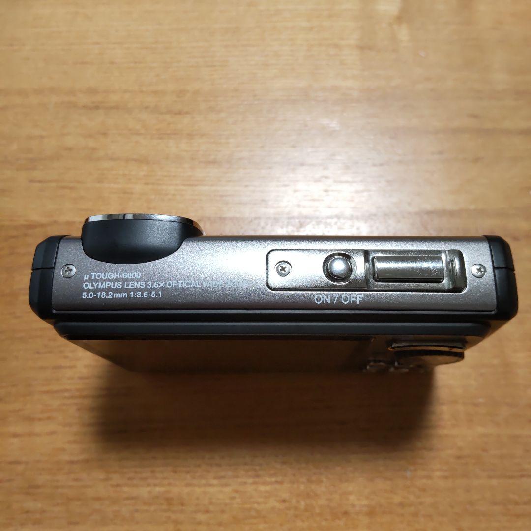 【動作確認済 美品】OLYMPUS μ Tough 6000 デジタルカメラ