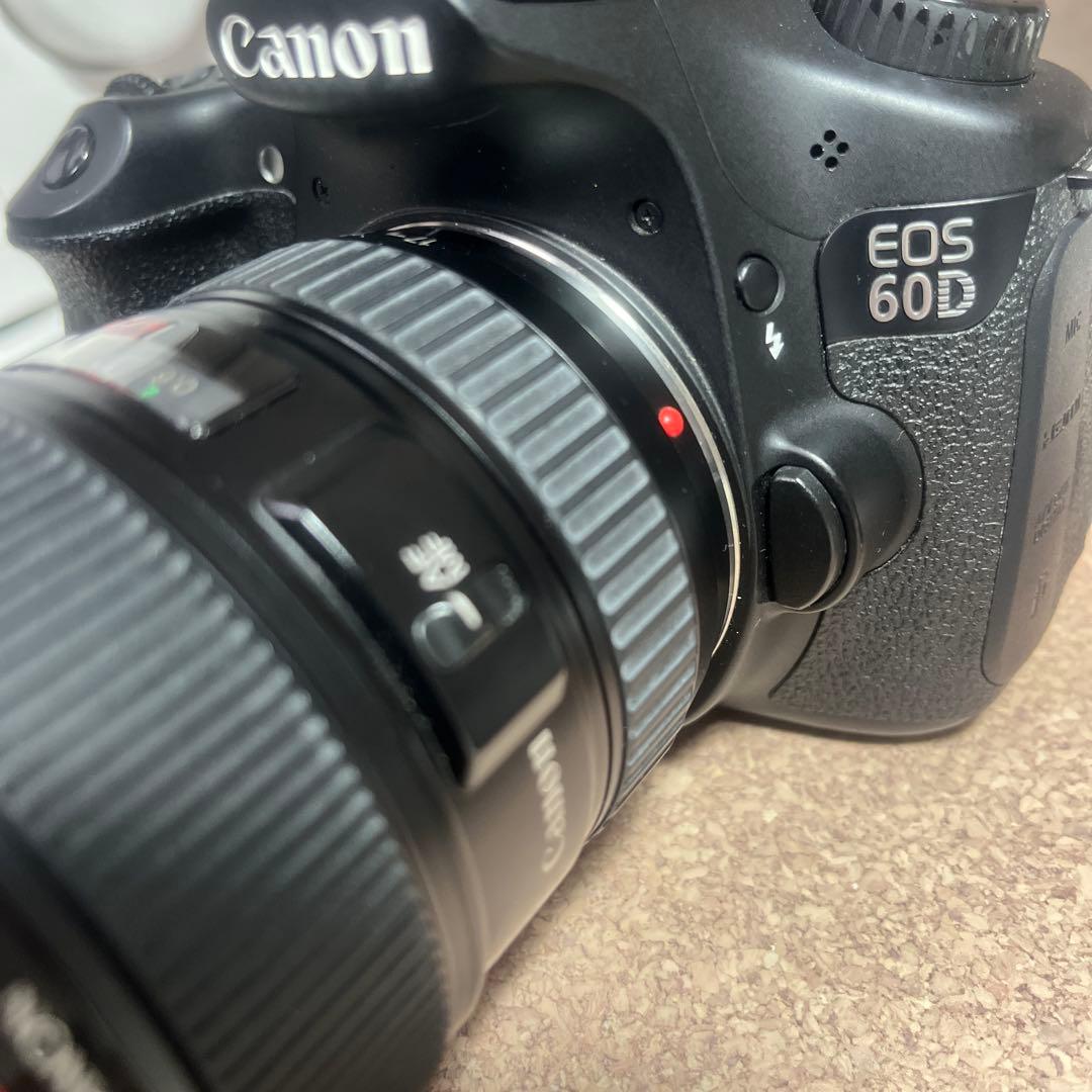 Canon EOS 60D F2.8 EF17-35mmレンズ付