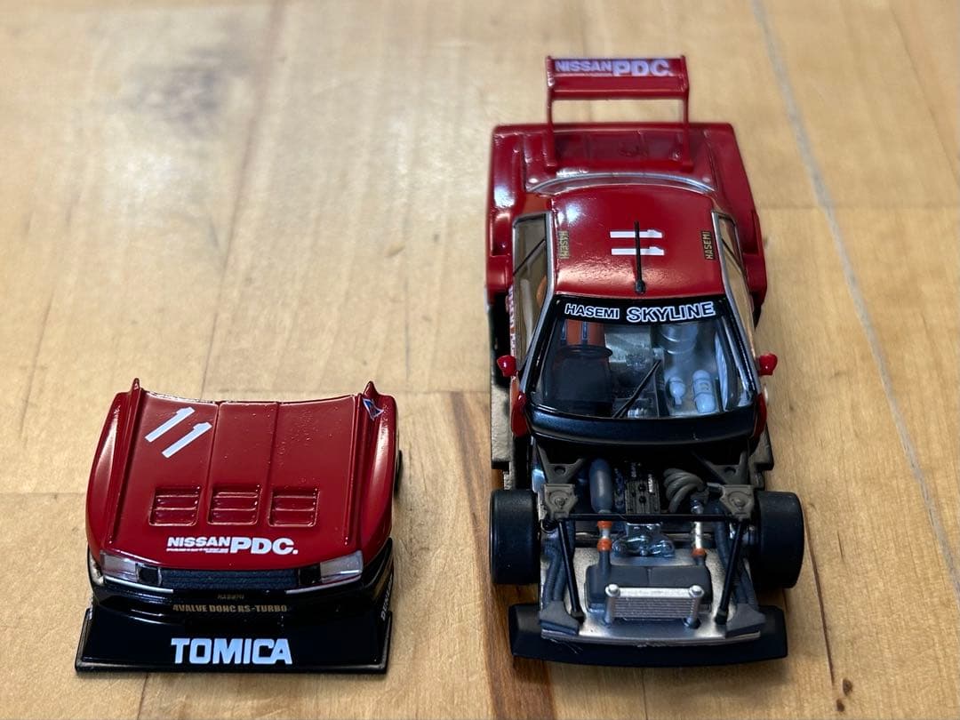 LV-N トミカ スカイライン スーパーシルエット（82年仕様）