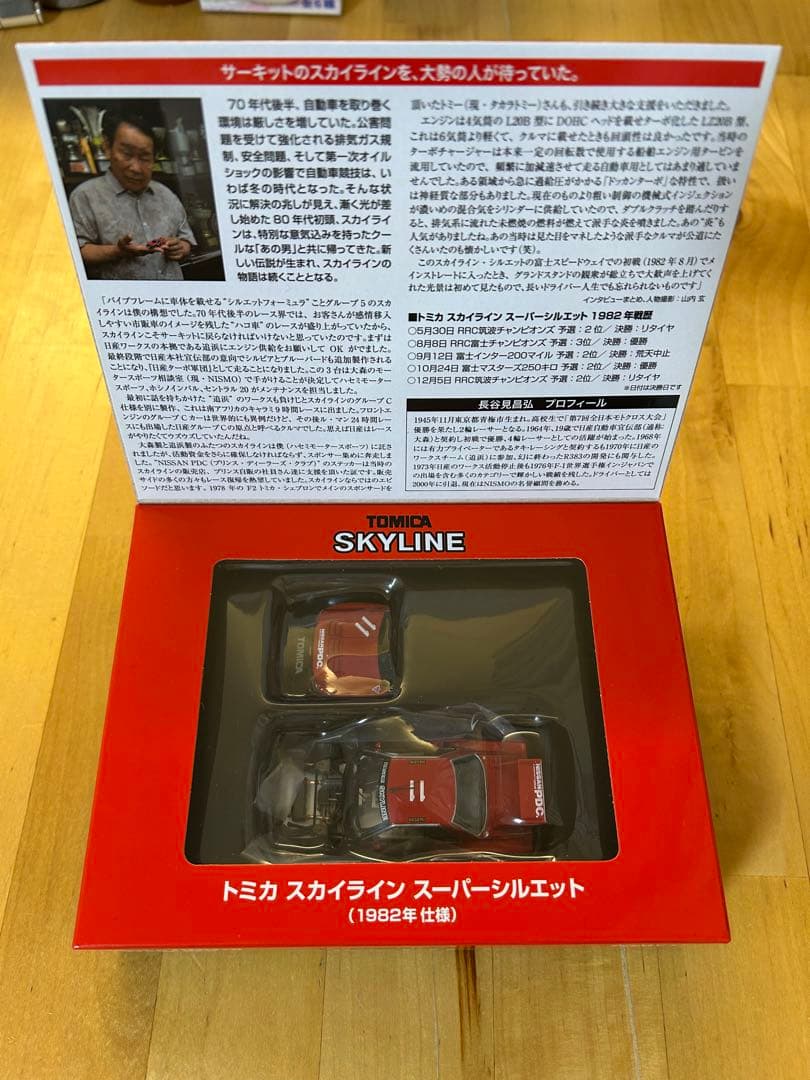 LV-N トミカ スカイライン スーパーシルエット（82年仕様）