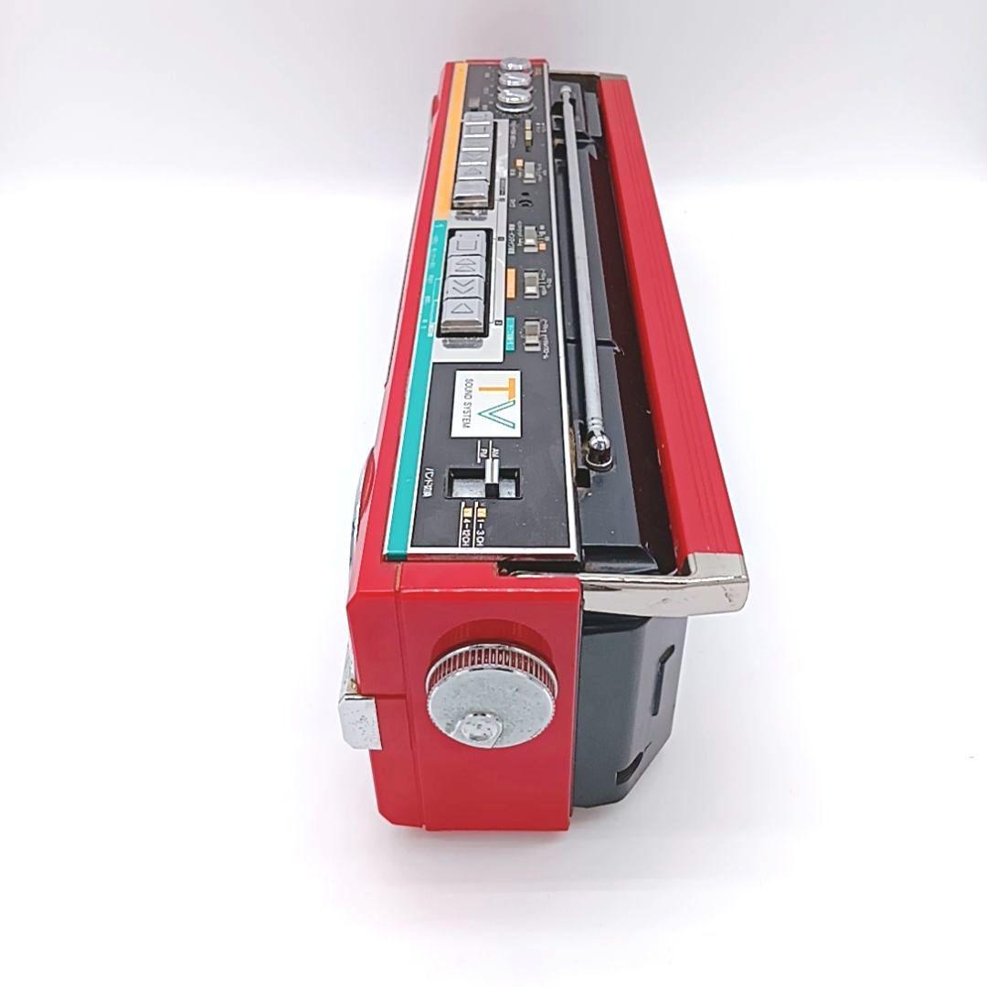 SHARP ラジカセ シャープ 昭和レトロ ダブルカセット QT-77MK2