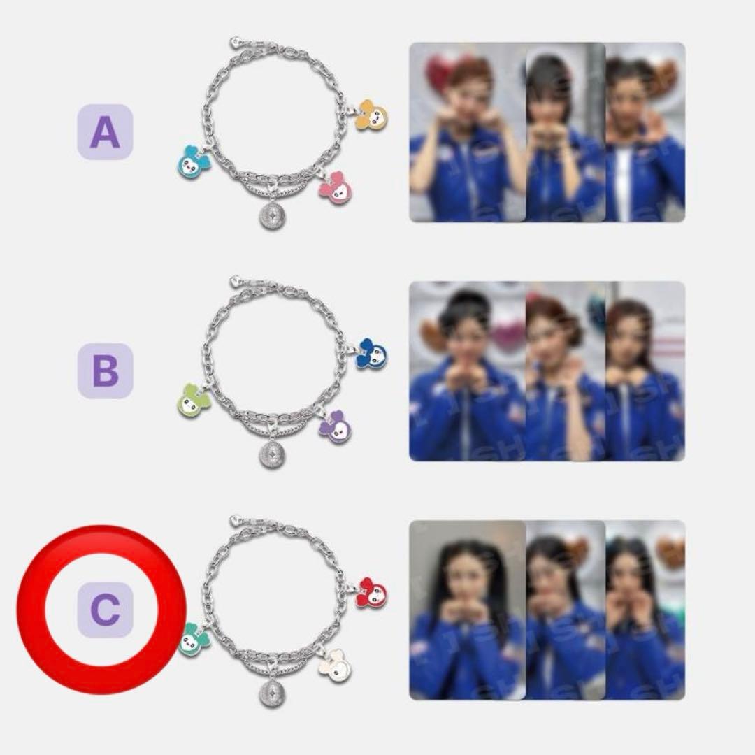 TWICE 10VE UNIVERSE ブレスレット ミナ ダヒョン チェヨン