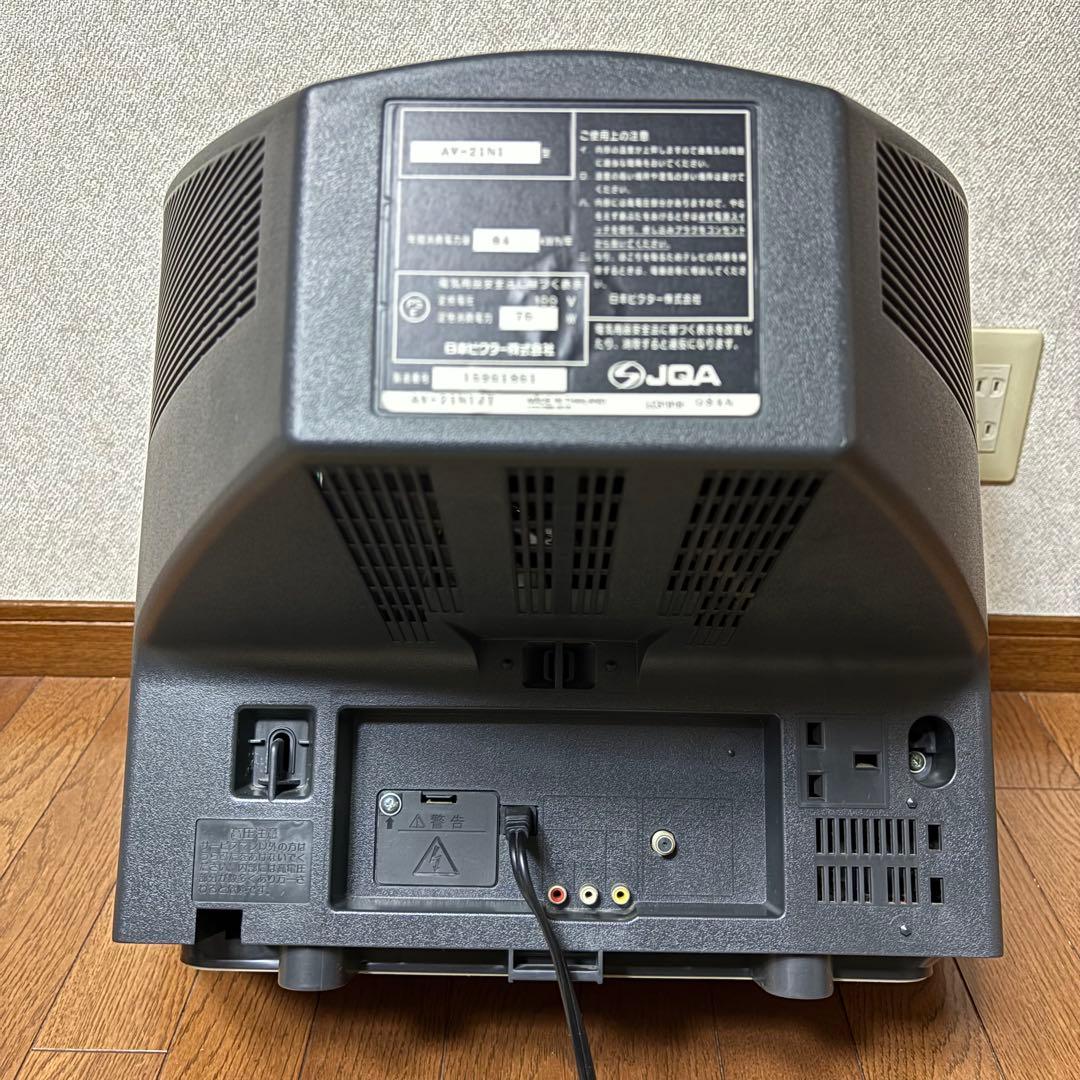 Victor カラーテレビ AV-21N1 21型 リモコン アンテナケーブル付