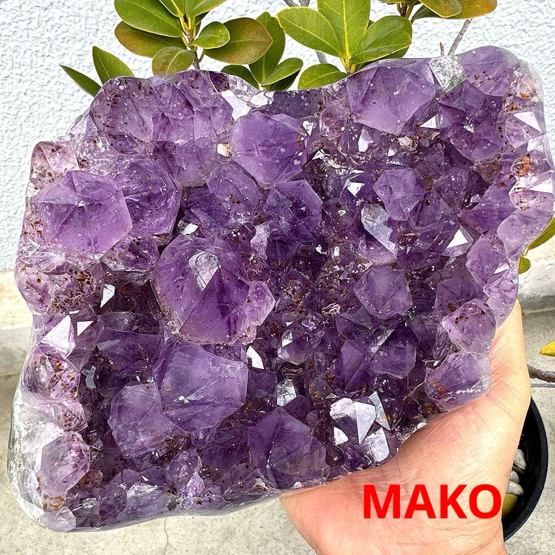 M1933☆アメジストクラスター3.0Kg☆ブラジル産☆天然石☆N60209-C