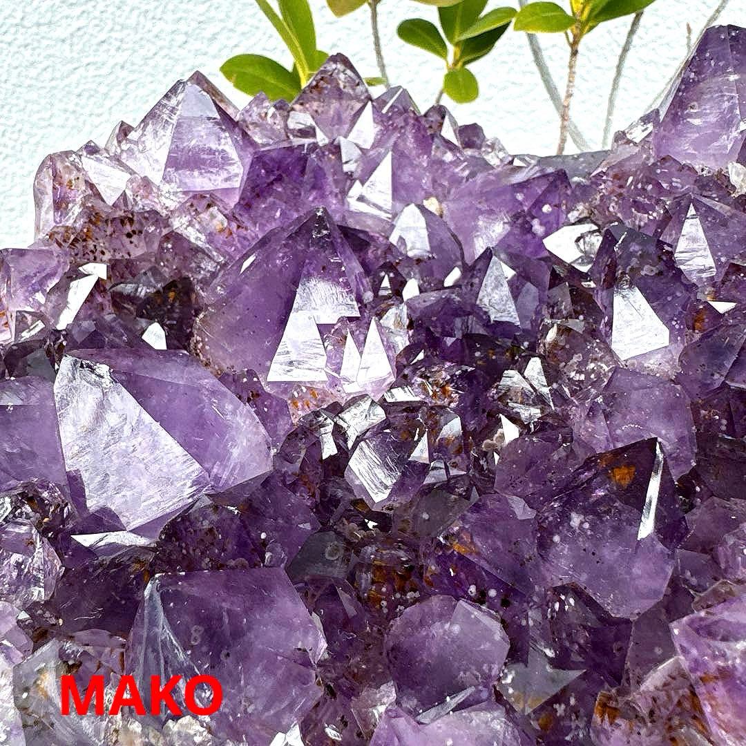 M1933☆アメジストクラスター3.0Kg☆ブラジル産☆天然石☆N60209-C