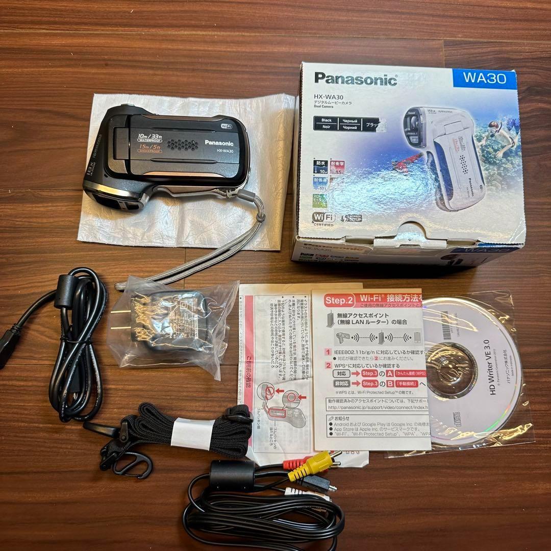 Panasonic HX-WA30 ビデオカメラ 0327