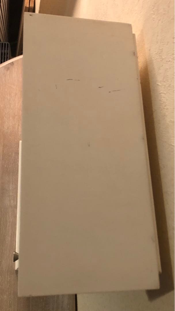 コンパクト♦️ヴィンテージ コレクションボックス♦️ホワイト シャビー♦️シェルフ