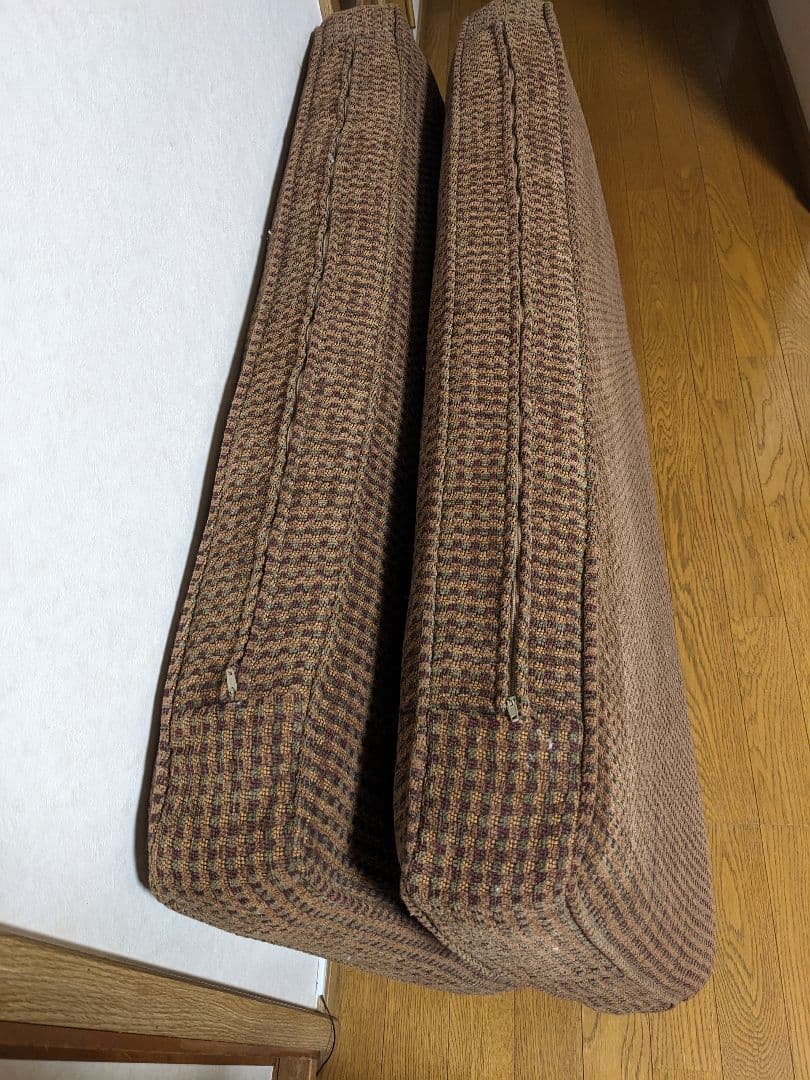 お値下げ∶ゆったりソファ 木製フレーム ETHAN ALLEN