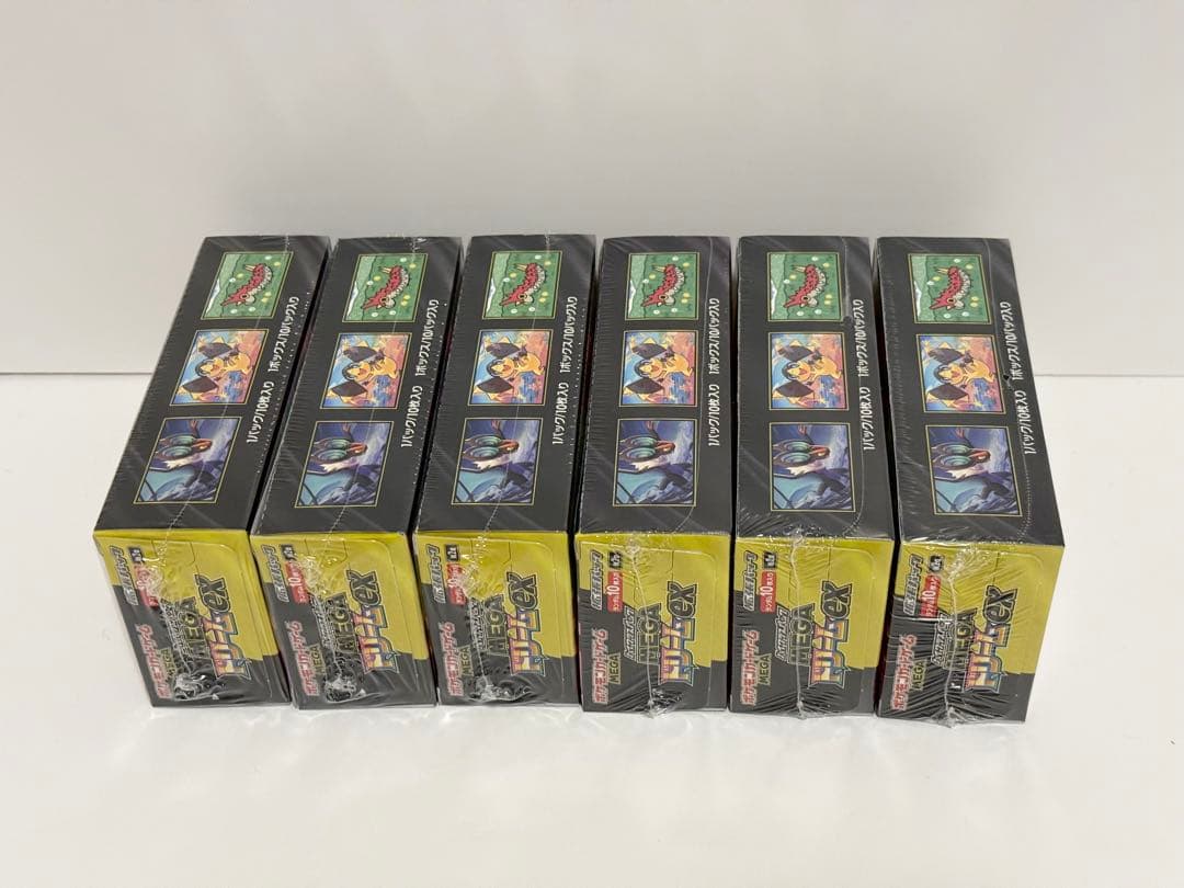 ポケモンカードゲーム MEGAドリームex シュリンク付き 6BOX